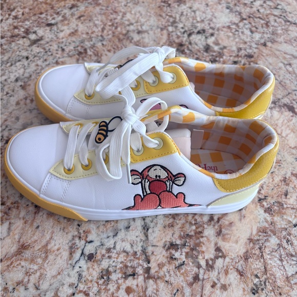 Disney White and Yellow Bee Sneakers - Picture 6 of 7